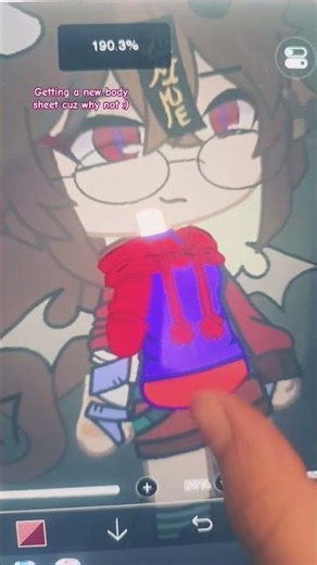 making myself a new body sheet ˃ 𖥦 ˂