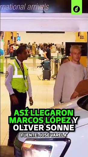 Así fue la LLEGADA de OLIVER SONNE y MARCOS LÓPEZ a PERÚ | Depor