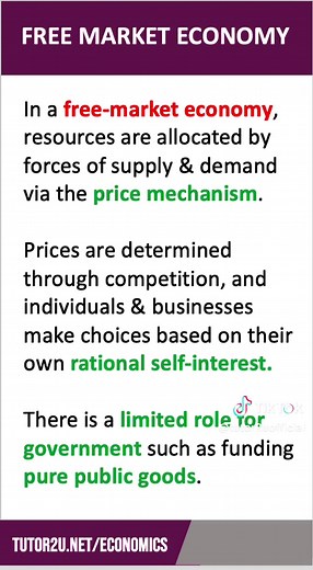 Economic Systems | 60 Second Economics Revision #tutor2u #tutor2ueconomics #aleveleconomics #economicsalevel #alevels #60secondeconomics