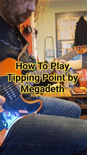 How To Play Tipping Point by Megadeth #tippingpoint #megadeth