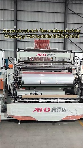 Automatic stretch film making machine xhd stretch film machine cast cling film machine 5 layer