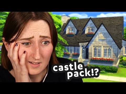 i tried building a *normal house* with the new castle pack