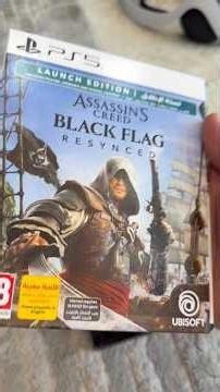 Assasin Creed Black Flag Resynced Launch Edition + Steel Book Quick Unboxing #assassinscreed #shorts