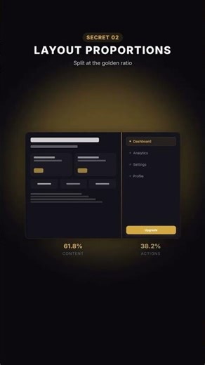 Design Golden Ratio #design #coding #latest #frontendcourse #css #trending #shortsvideo #shorts