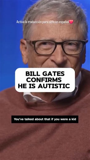 Bill Gates confirma que es autista. Sí, muchas personas famosas y/o que han realizado grandes aportaciones en distintas áreas, son neurodivergentes y es que su forma distinta de pensar, procesar información, comunicar y razonar son la causa de crear tantas herramientas necesarias. Y sí, durante su infancia e incluso adultez han atravesado por distintos desafíos, sin embargo, el potenciar sus fortalezas es lo que ha logrado que creen cosas maravillosas. Las mentes neurodivergentes siempre han exi
