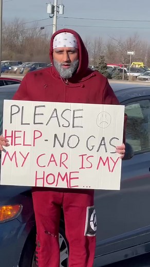 999K views · 16K reactions | HOMELESS MAN SLEEPING IN HIS CAR SAVED BY KIDS  #reels | Charanjit Atwal - CJay | Facebook