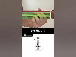 How To Play The C9 Chord On Guitar - Guvna Guitars.