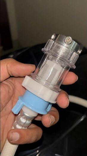 Lg top load washing machine filter in built