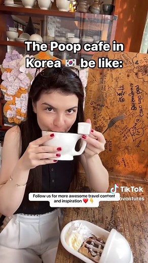 Unique Dining at Poop Cafe in Korea