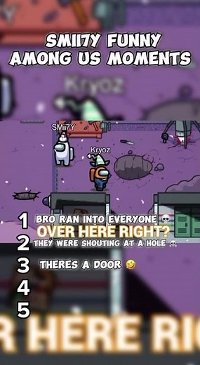 Smii7Y Funny Moments Among Us 🤣 #smii7y #amongus #funny #amongusfunnymoments #amongusfunny