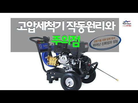 Pressure Washer Operating Principles and Precautions