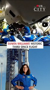39K views · 481 reactions | Sunita Williams' Historic Third Space...