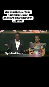 Rev Sam Adeyemi prays for one of his pastors as he starts his own ministry & he openly asked members to go with him . Not the usual | Spirit of Saco tv