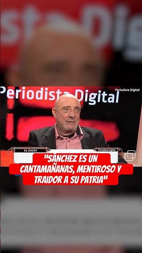 EL DIONI LASHES OUT at SÁNCHEZ: "He’s a joke, a liar, and a traitor to his country"