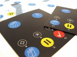 [Hot Item] Flat Pet PC Overlay Panel Tactile Momentary Push Button Membrane Switch