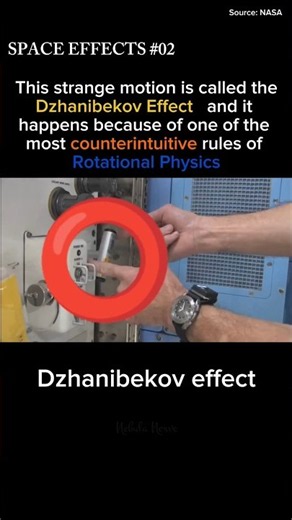 #why Objects Suddenly Flip in Space 🤯 | Dzhanibekov Effect