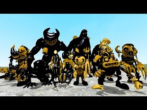 Bendy and the Dark Revival Nextbots in Garry's Mod!