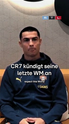 13K views · 83 reactions | Cristiano Ronaldo hat angedeutet, dass die nächste Weltmeisterschaft vermutlich seine letzte sein wird. Seine erste Einwechslung für Portugal ist übrigens über 20 Jahre her. Am 20. August 2003 wurde er gegen Kasachstan eingewechselt. #fussball #ronaldo #cr7 | RTLSport | Facebook
