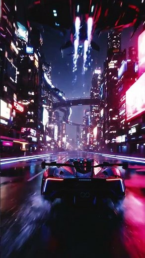 🚀 AI Powered Future Racing Game Looks Unreal! #shorts #supercar #carracing #cargames