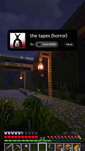 the tapes (horror) by runrabbit | the tapes horror mod minecraft