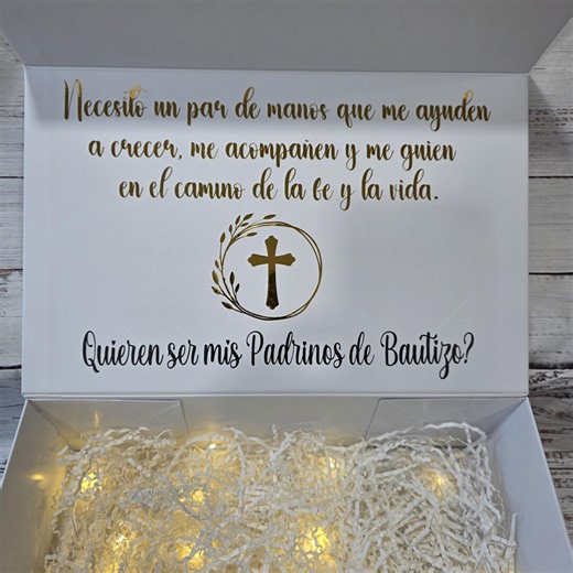 Personalized Godparent Proposal Box - Etsy