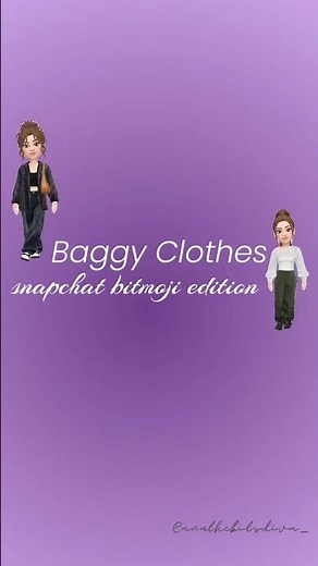 snapchat bitmoji outfit idea for girls💜🪐 #bitmojichallenge #snapchatbitmoji #snapchat