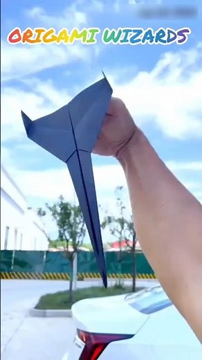 How to Make a Speed Paper Rocket – Super Fast Origami 🚀#origami #shorts