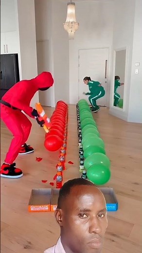 Epic Balloon Blowing Challenge! 🎈 Who Will Win? 😂 | Viral American Competition #Shorts