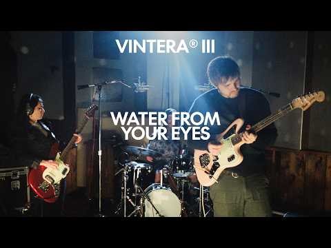 Water From Your Eyes plays their song "Life Signs" on the All-New Vintera III Series | Fender