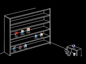 How to Change Bookshelf Wallpaper Dekstop Background | Aesthetics