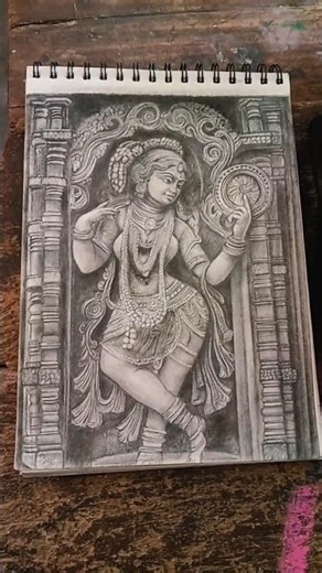 Tulasi 🌱🦚#trending #art #viralshort #explore #ytshorts #shorts #viral #drawing