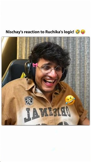 Ruchika's logic made Nischay laugh 🤣😝 #ruchikarathore #shortsfeed ‪@triggeredinsaan‬