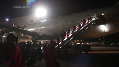 Cuban Olympians including Mijaín López return home from Paris to hero’s welcome in Havana