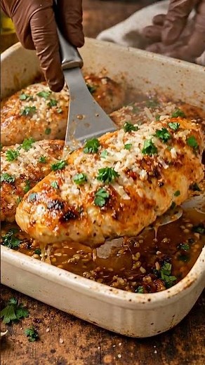 Garlic Parmesan Baked Chicken
