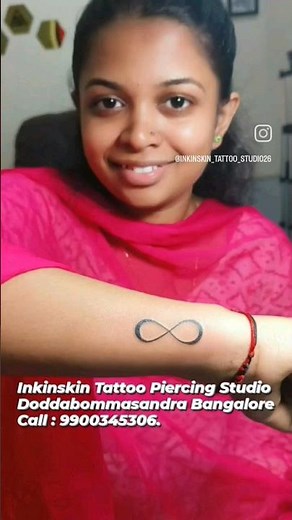infinity tattoo design | infinity tattoo for girls | infinity symbol tattoos| infinity tattoo making
