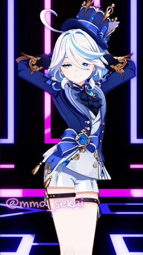 [MMD] Genshin Impact-Gentleman-Furina #furina #furinagenshinimpact #芙宁娜