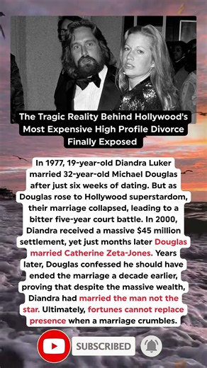 The Shocking Truth Behind Michael Douglas's $45 Million Divorce