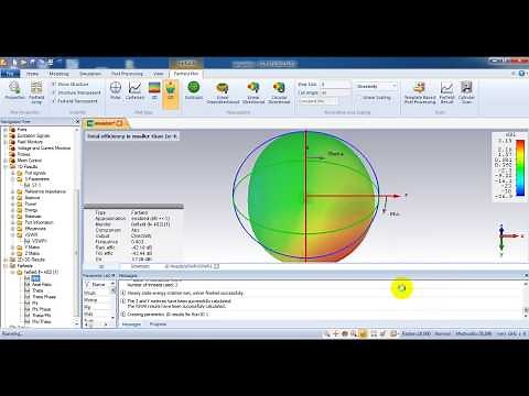 Patch antenna design using cst studio|Basic Antenna design|s11 parameter|mics |vswr| far field