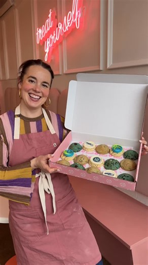 Treat Cookies on Instagram: "Say hello to the dark side Seattle 💙💚💙 Introducing our Dark Side Mini Box ready for the Seahawks heading to the SUPER BOWL!!! Each box contains fifteen mini cookies, including frosted sugar, Seahawk sprinkle chocolate chip, and Cookie Monster (white chocolate Oreo) - perfect for sharing with fellow 12s as we cheer on the Hawks for the big game!! Order now in store or online at treatcookies.com for pickup on Saturday, February 7th💙