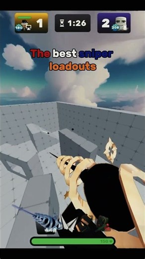 The best sniper loadouts #robloxrivals