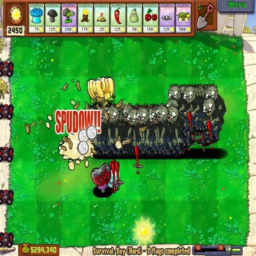 1 Potato Mine X Magnet Shroom vs Pogo Zombies… Jump Attack Had No Chance 😱🧲 #PlantsVsZombies