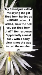 Bingo caller got fired for this hilarious mistake #funny #humor #jokes #quotes #comedy