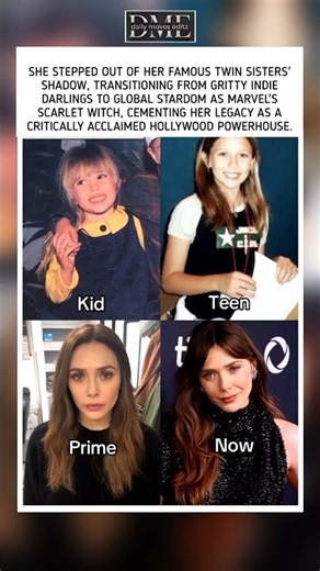 The Insane Evolution Of Elizabeth Olsen From Indie Star To Marvel Queen! #shorts