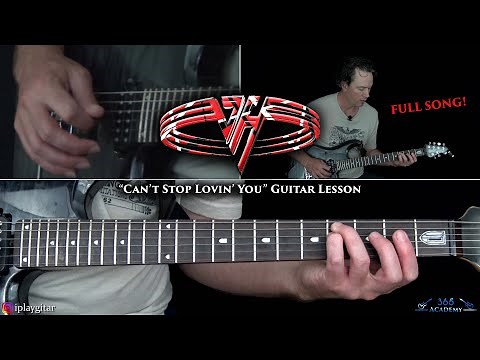 Van Halen - Can't Stop Lovin' You Guitar Lesson