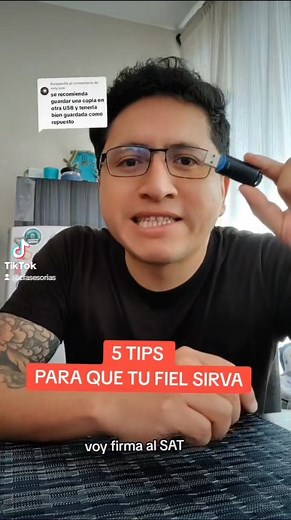 7.6K views · 241 reactions | 5 Tips para que tu FIEL sirva respuesta a@suly.mm #fiel #efirma #firmaelectrónica #USB #se sentó #cita #certificado #personafisica #resico #plataformasdigitales | Conta Fiscal Asesorías | Facebook