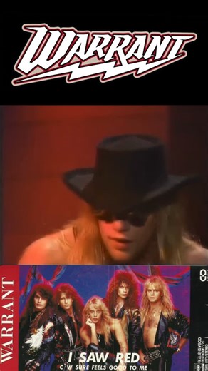 80s_Metal_Headz | Warrant - “I Saw Red” (Live) “I Saw Red” is a power ballad by Warrant. It was released in November 1990 as the second single from Warrant’s... | Instagram