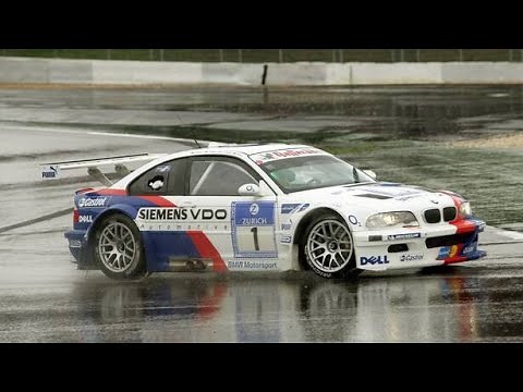 BMW M3 GTR Pedro Lamy Nürburgring 2005 Pure V8 Engine & Beautiful Straight Cut Gears Sound