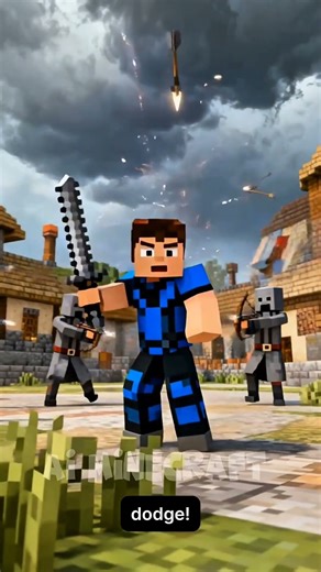 Villagers vs Pillagers - Epic Battle in Minecraft!#Minecraft #Minecraft #minecraftshorts #village