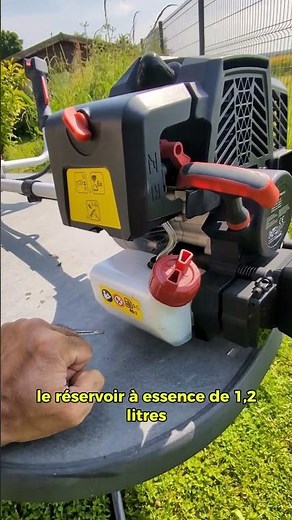 lidl debroussailleuse thermique Parkside performance démarrage électrique benzin-sense elektrostart