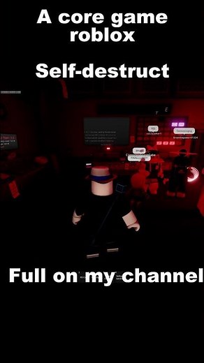 SELF-DESTRUCT | ACG ROBLOX #roblox
